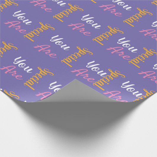 Papier Cadeau Vous êtes une licorne spéciale (Coin)