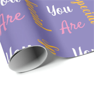 Papier Cadeau Vous êtes une licorne spéciale