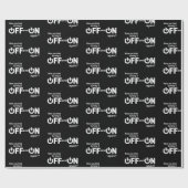 Papier Cadeau Vous faites juger le tourner par intervalles (Plat)