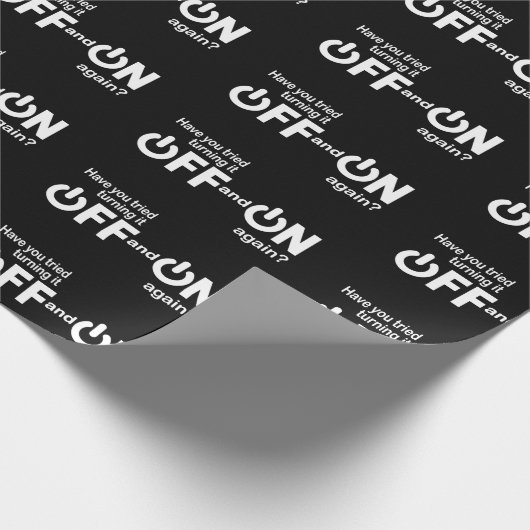 Papier Cadeau Vous faites juger le tourner par intervalles (Coin)