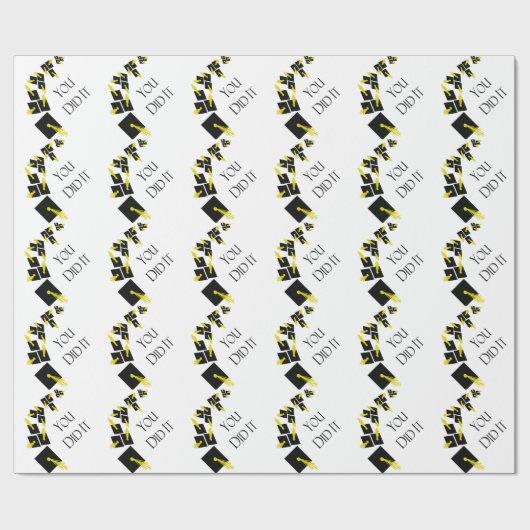 Papier Cadeau Vous l'avez fait (Plat)