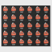 Papier Cadeau Vous M'Avez Eu À Jello Funny Snack Pun Dark BG (Plat)