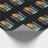 Papier Cadeau Vous Me Faites Me Sentir Chaud Et Fuzzy Four Pun D (Coin)