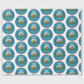 Papier Cadeau Vous n'avez pas besoin d'être fou pour camper avec (Plat)