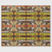 Papier Cadeau Vous ne pouvez pas rivaliser avec cela (Plat)