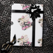 Papier Cadeau Vous Rock Mon Monde | Sublimation de motocyclette 