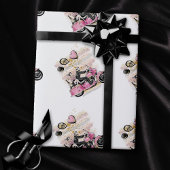 Papier Cadeau Vous Rock Mon Monde | Sublimation de motocyclette 