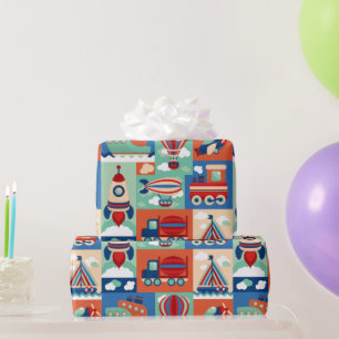 Papier Cadeau Voyage des enfants 