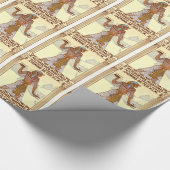 Papier Cadeau Voyage en Egypte vintage (Coin)