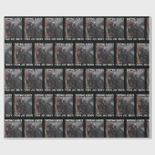 Papier Cadeau Voyage plus dur que Joe Biden (Plat)