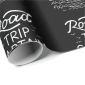 Papier Cadeau Voyage sur route Capitaine I (Coin rond)