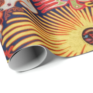 Papier Cadeau Voyage tribal maya mexicain de Boho d'art d'Oaxaca