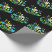 Papier Cadeau Voyageur du temps Mur crâne (Coin)