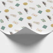 Papier Cadeau Voyagez dans le monde Passeport Camera Billets Bag (Coin)