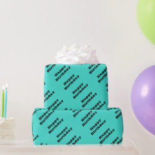 Papier Cadeau Vrai bleu turquoise bleu vert Sud-ouest couleur so