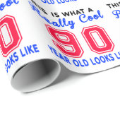 Papier Cadeau Vraiment cool 90 (Coin rond)