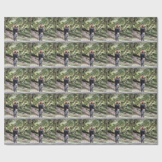 PAPIER CADEAU VTT (Plat)