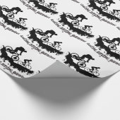 Papier Cadeau VTT Bon Temps Citation Inspirationnelle (Coin)