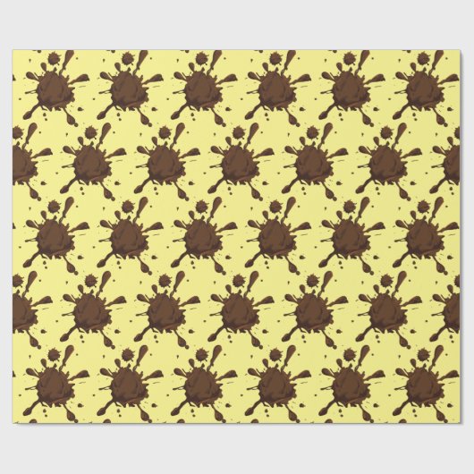 Papier Cadeau VTT Boudding Splats Thunder_Cove (Plat)