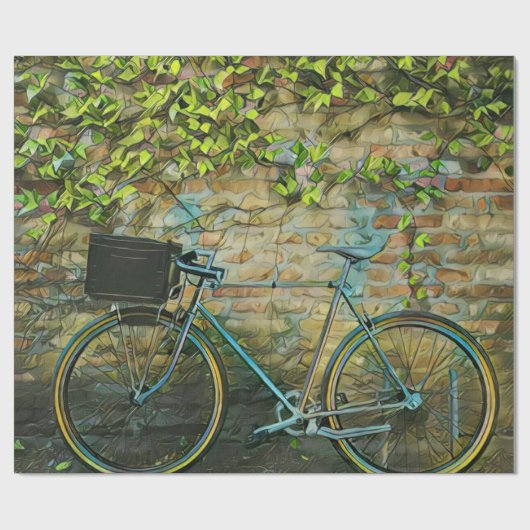 Papier Cadeau VTT cadeau (Plat)