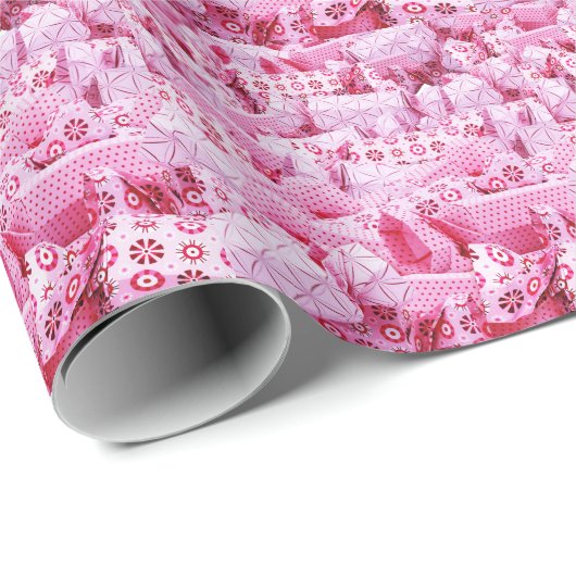 Papier Cadeau Vue aérienne, Amman, paysage urbain de Jordanie. (Coin rond)