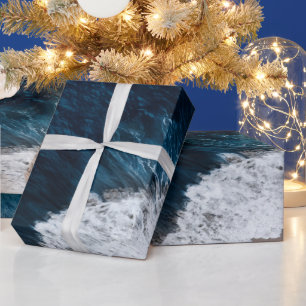 Papier Cadeau Vue aérienne de la plage