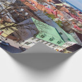 Papier Cadeau Vue aérienne du centre de Tallinn (Coin)