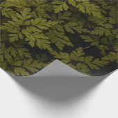 Papier Cadeau Vue aérienne du plante à feuilles vertes (Coin)