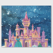 Papier Cadeau Vue Conte Fée (Plat)