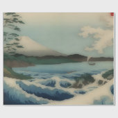 Papier Cadeau Vue de mer de point de Satta (Plat)