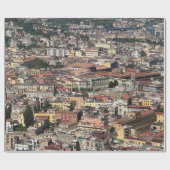 Papier Cadeau Vue de Naples, Italie (Plat)
