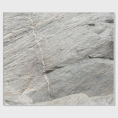 Papier Cadeau Vue de roche grise (Plat)