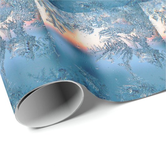 Papier Cadeau Vue figée (Coin rond)