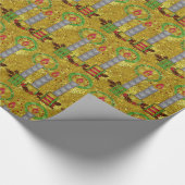 Papier Cadeau Vue hiver (Coin)