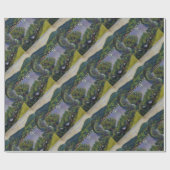 Papier Cadeau Vue Macke vintage Août Du Tegernsee (Plat)