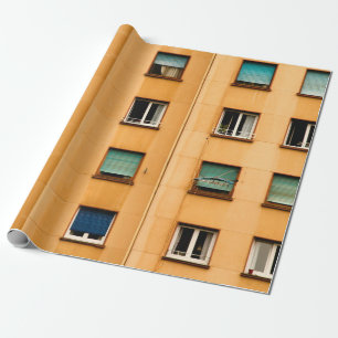 Papier Cadeau Vue urbaine de la ville de Bilbaoapartment, archit