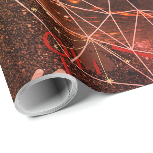 Papier Cadeau Vulcan Celebrant (Coin rond)