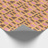 Papier Cadeau Wafers aromatisés Arrière - plan sans soudure (Coin)