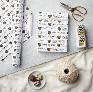 Papier Cadeau Wake Forest University Wordmark