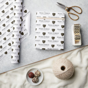Papier Cadeau Wake Forest University Wordmark