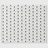 Papier Cadeau Wake Forest University Wordmark (Plat)