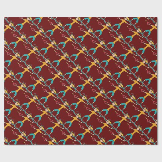 Papier Cadeau Wakeboard (Plat)