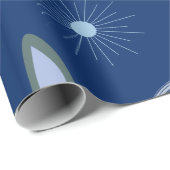 Papier Cadeau Walkign dans un papier d'emballage du pays des (Coin rond)