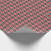 Papier Cadeau Wallace Clan Patiné Tartan (Coin)