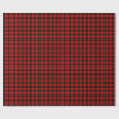 Papier Cadeau Wallace Clan Tartan (Plat)