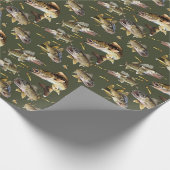 Papier Cadeau Walleyes Motif (Coin)