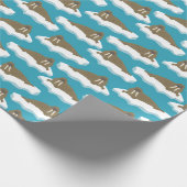 Papier Cadeau Walruses sur Icebergs Patterned (Coin)