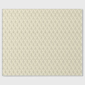 Papier Cadeau Warm Cozy Bear Hug Line Art Design (Plat)