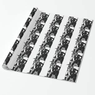 Papier Cadeau washington lincoln