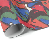 Papier Cadeau Wassily Kandinsky Franz Marc Blue Rider Peinture (Coin rond)